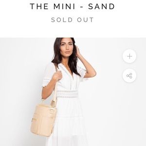 NWT Limited Edition Mini 2.0 in Sand (SOLD OUT)